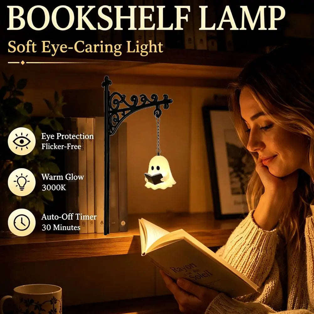 Library Lantern-Decorative Bookshelf Decorative Bookshelf Light Retro Reading Night Light Home Decoration